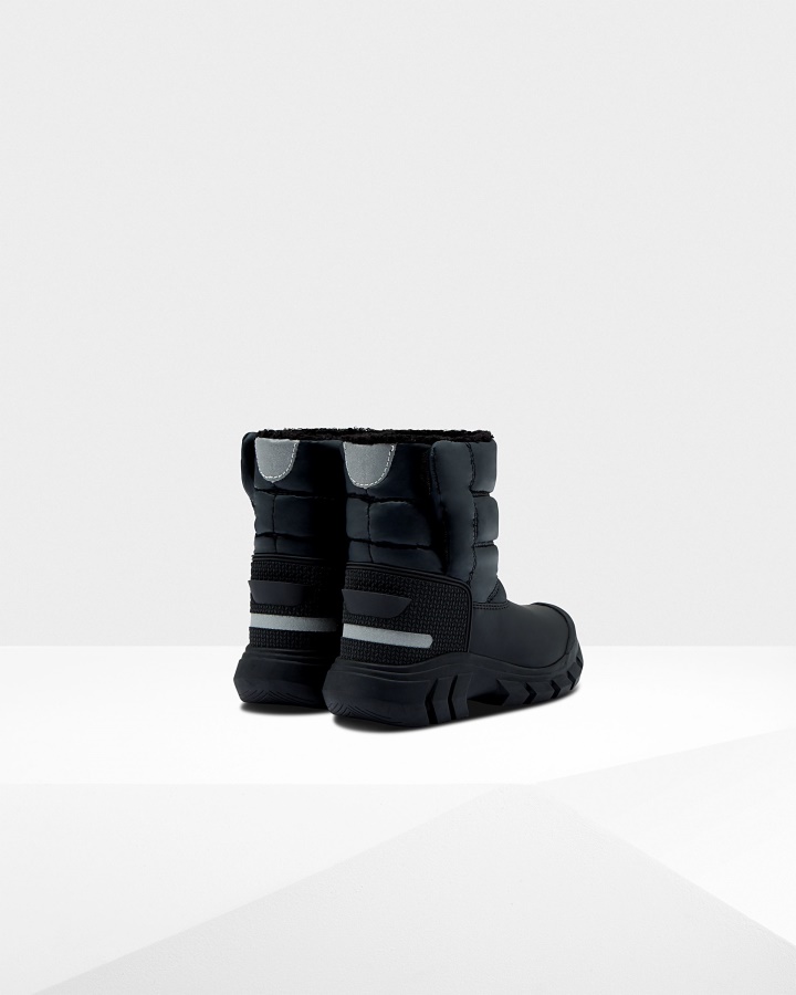 Hunter Little Kids (18 Months-6 Years) Insulated Snow Boots Black