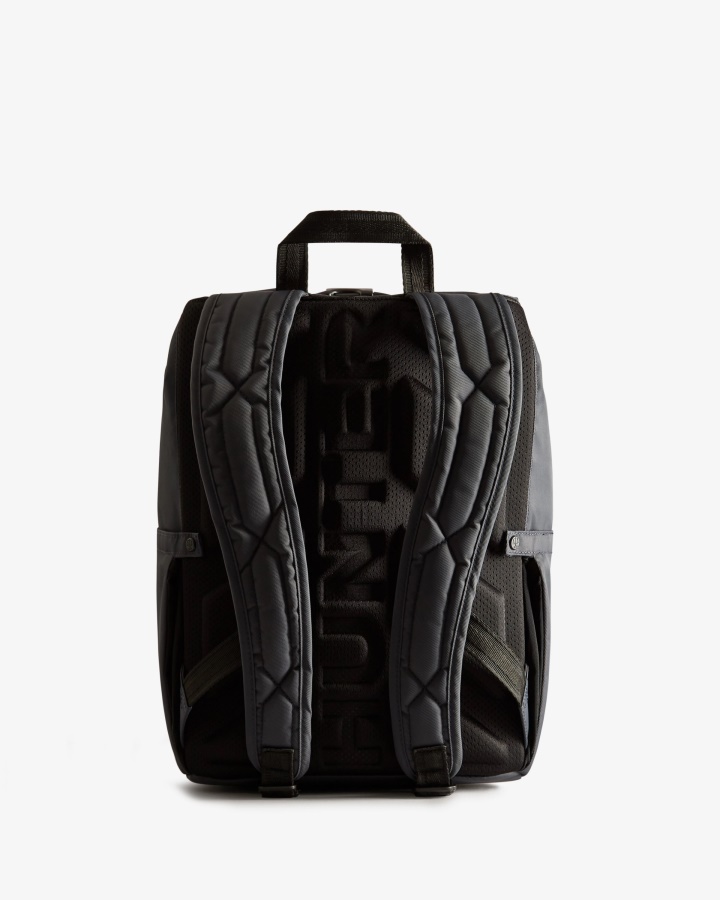 Hunter Nylon Pioneer Top Clip Backpack Navy
