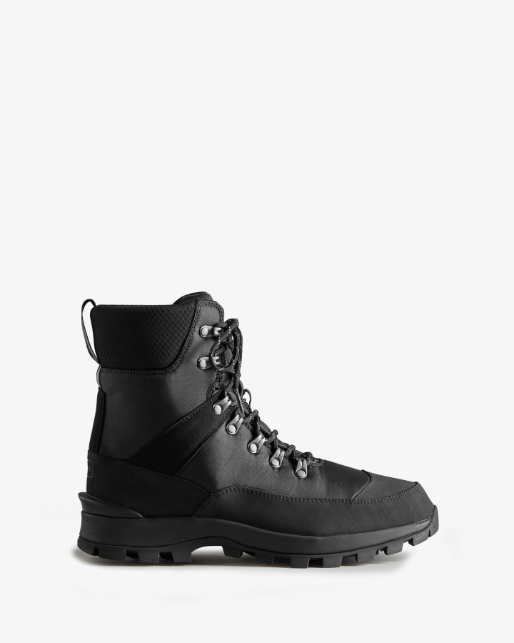 Hunter Men's Insulated Recycled Polyester Commando Boots Black