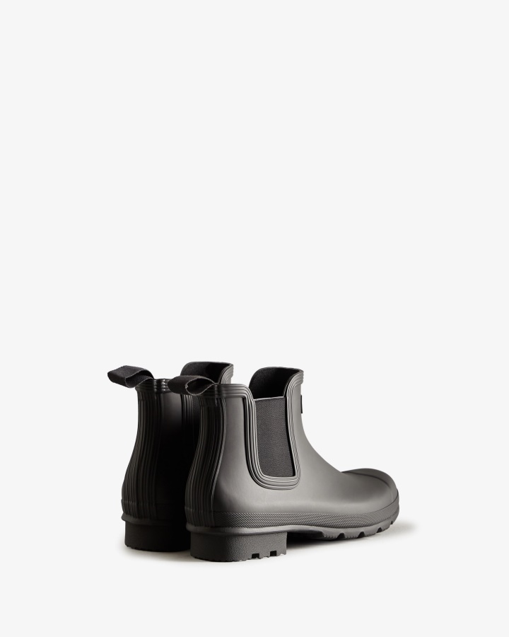 Hunter Men's Original Chelsea Boots Black