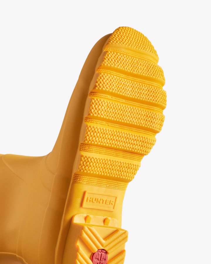 Hunter Women's Original Short Rain Boots Yellow