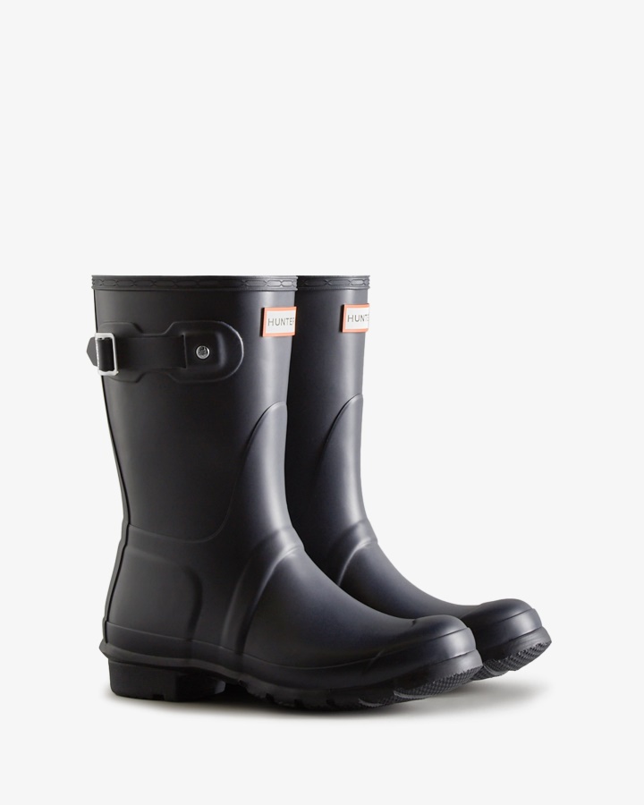 Hunter Women's Original Short Rain Boots Navy
