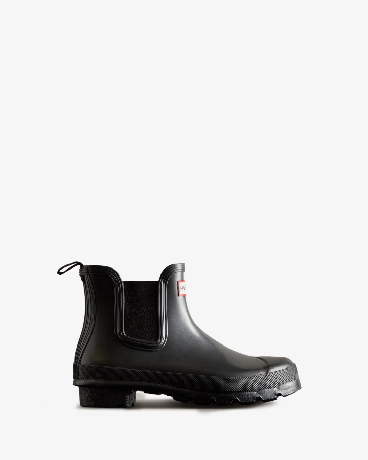 Hunter Women's Nebula Chelsea Boots Black