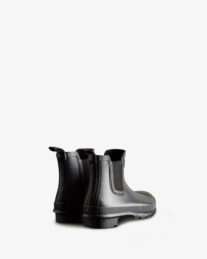 Hunter Women's Nebula Chelsea Boots Black