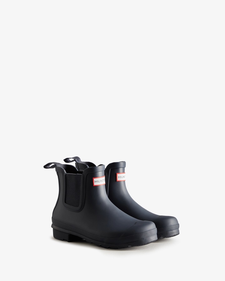 Hunter Women's Original Chelsea Boots Navy