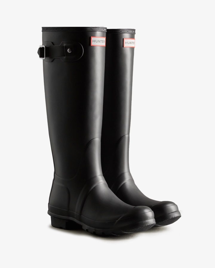 Hunter Women's Original Tall Rain Boots Black
