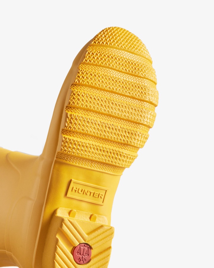 Hunter Women's Original Tall Rain Boots Yellow