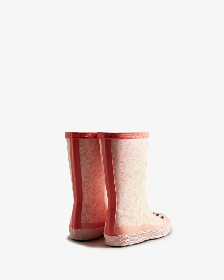Hunter Kids First (18 Months-8 Years) Polar Bear Rain Boots Salt Pink