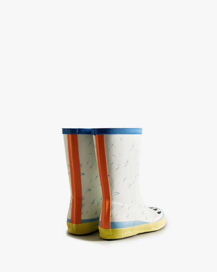 Hunter Kids First (18 Months-8 Years) Polar Bear Rain Boots White