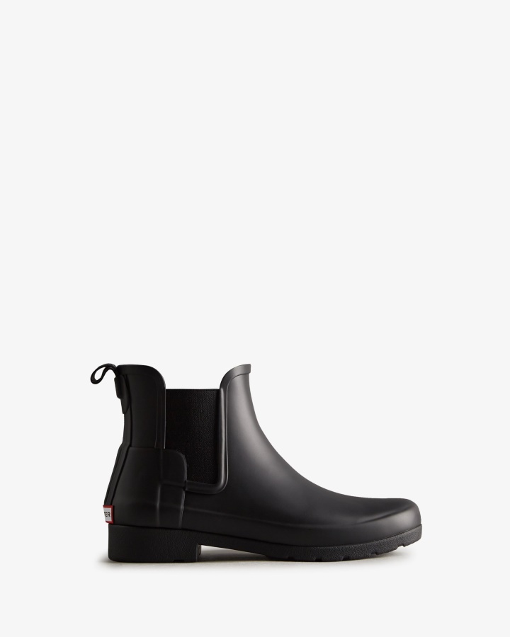 Hunter Women's Refined Slim Fit Chelsea Boots Black