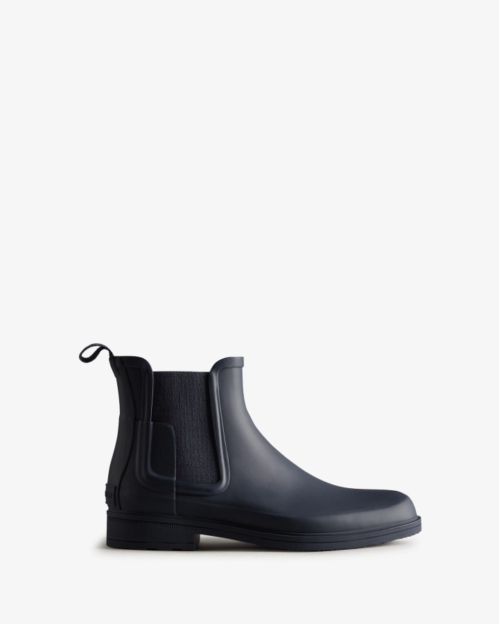 Hunter Men's Refined Slim Fit Chelsea Boots Navy