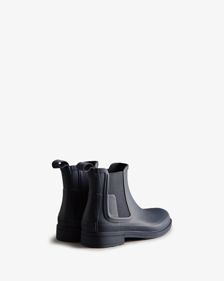 Hunter Men's Refined Slim Fit Chelsea Boots Navy