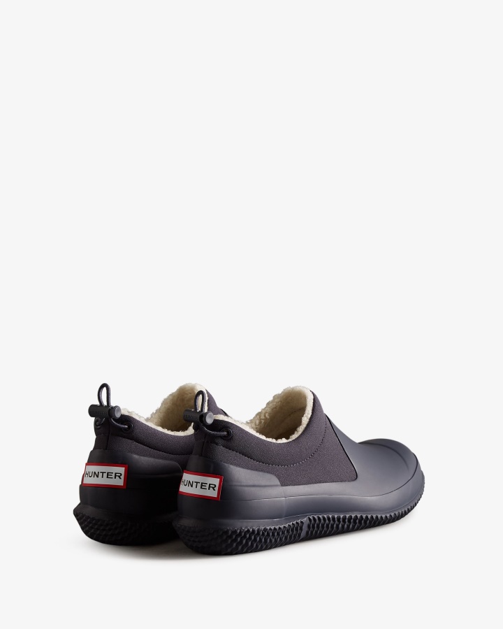 Hunter Women's Insulated Vegan Shearling Shoe Hunter Navy