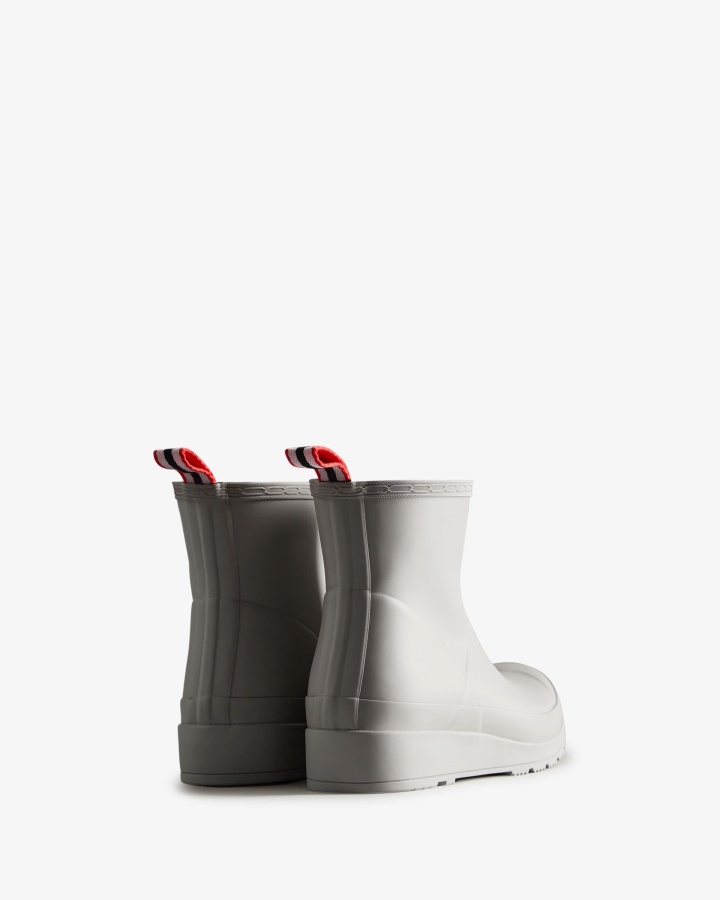 Hunter Women's Play Short Rain Boots Zinc Grey