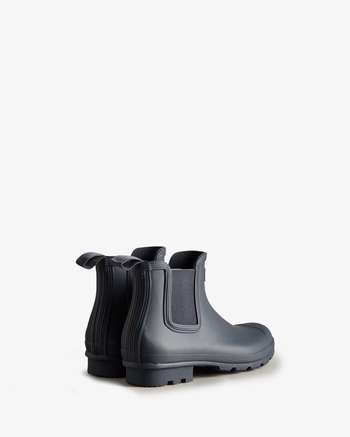 Hunter Men's Original Chelsea Boots Navy