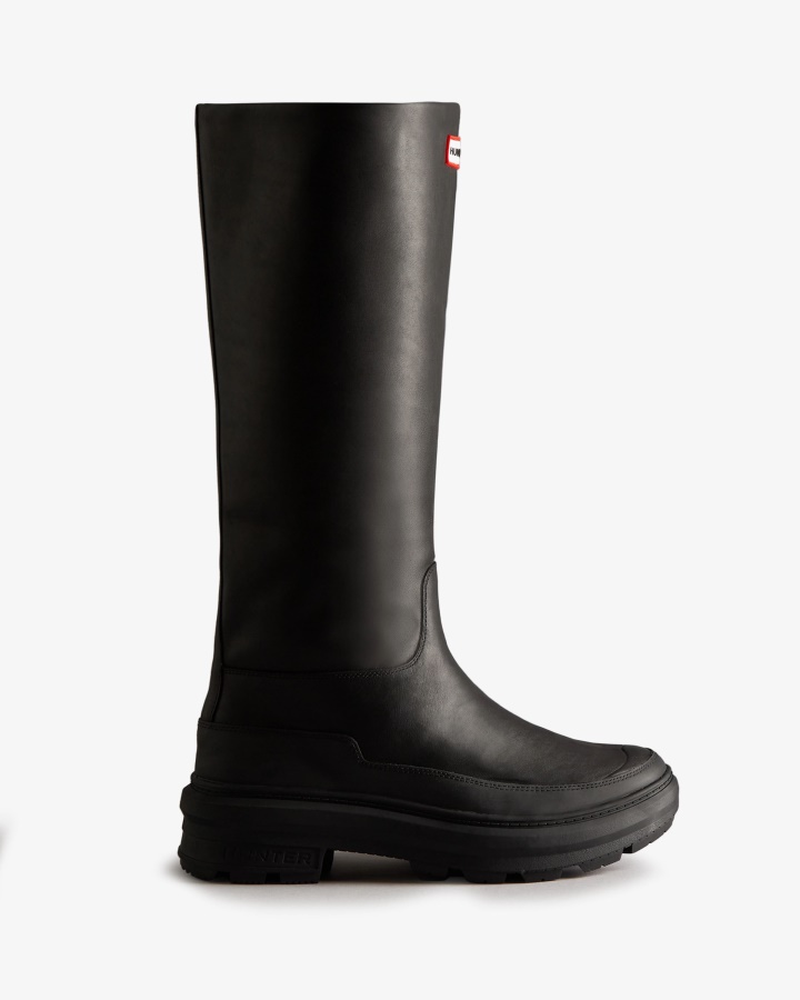 Hunter Women's Killing Eve Tall Chasing Boot Black