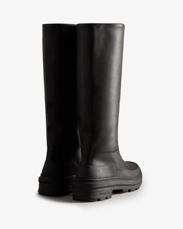 Hunter Women's Killing Eve Tall Chasing Boot Black