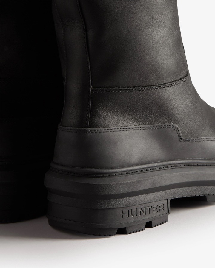 Hunter Women's Killing Eve Tall Chasing Boot Black