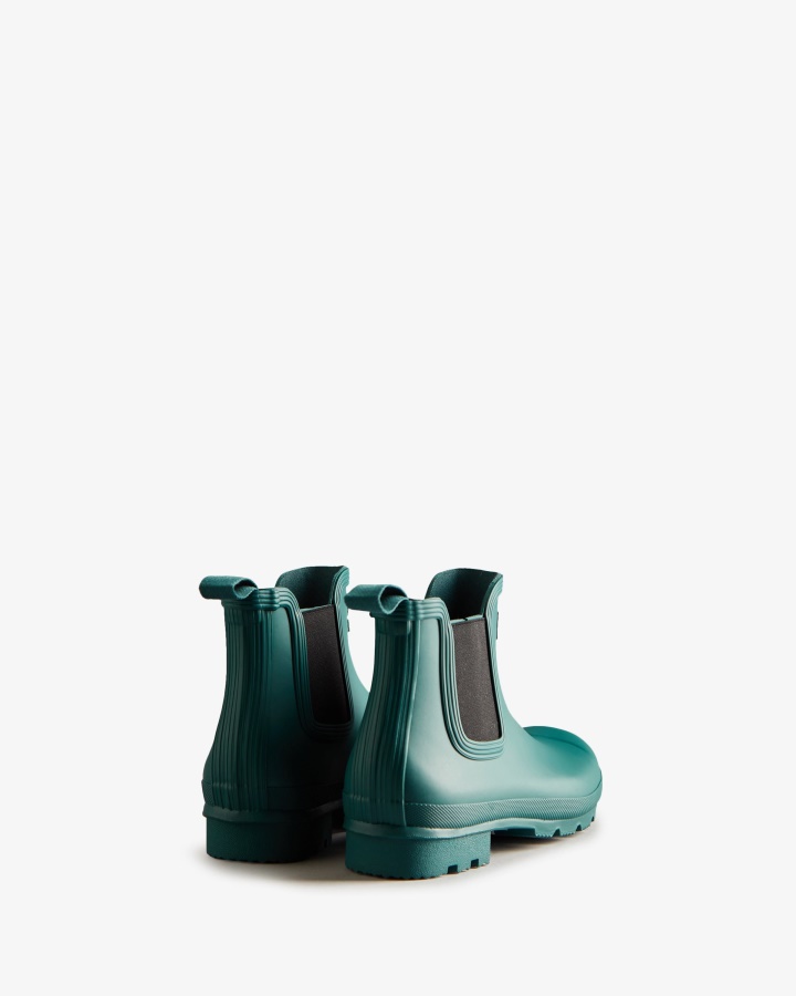 Hunter Men's Original Chelsea Boots Loch Awe Blue