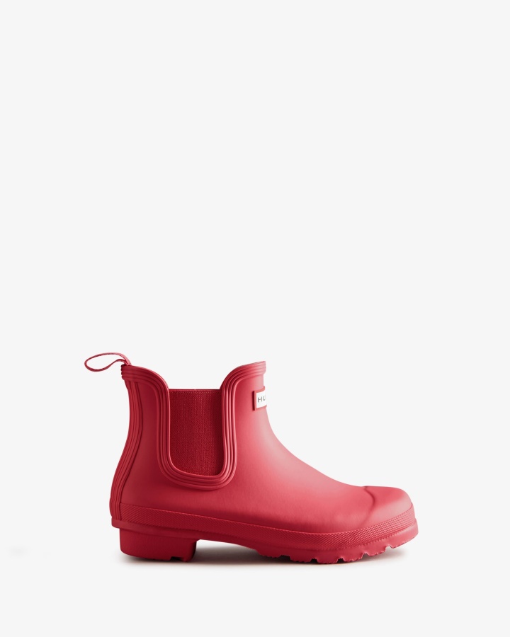 Hunter Women's Original Chelsea Boots Rowan Pink