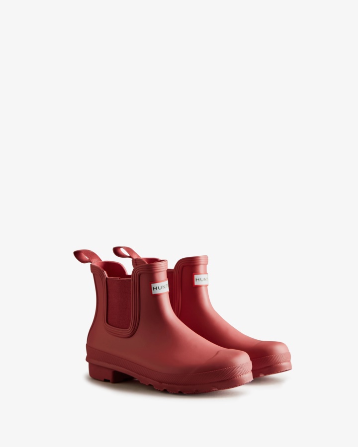 Hunter Women's Original Chelsea Boots Glenmore Rose