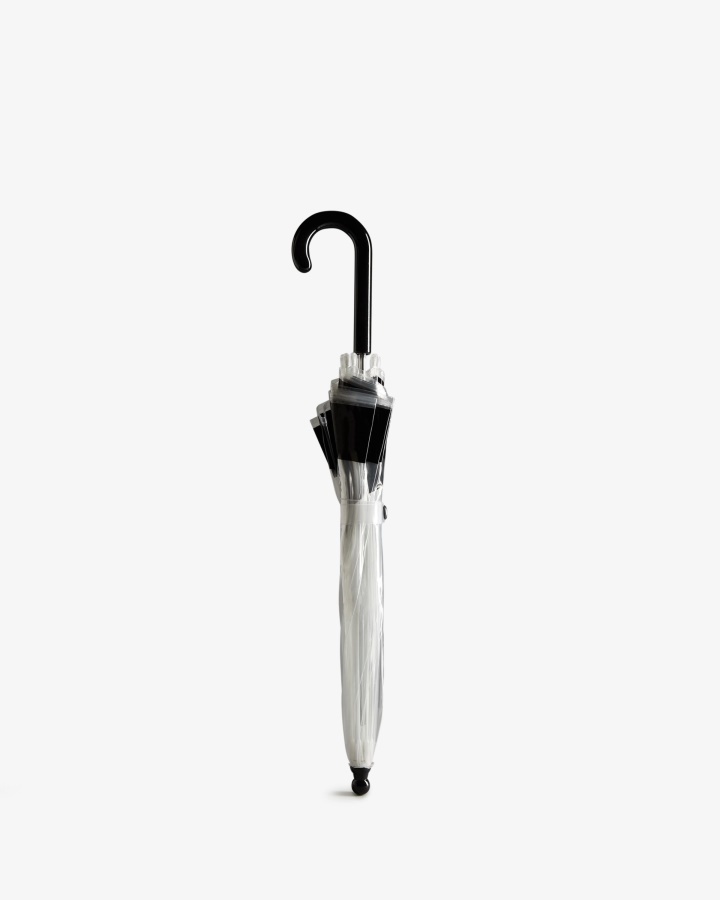 Hunter Kids Moustache Bubble Umbrella Black