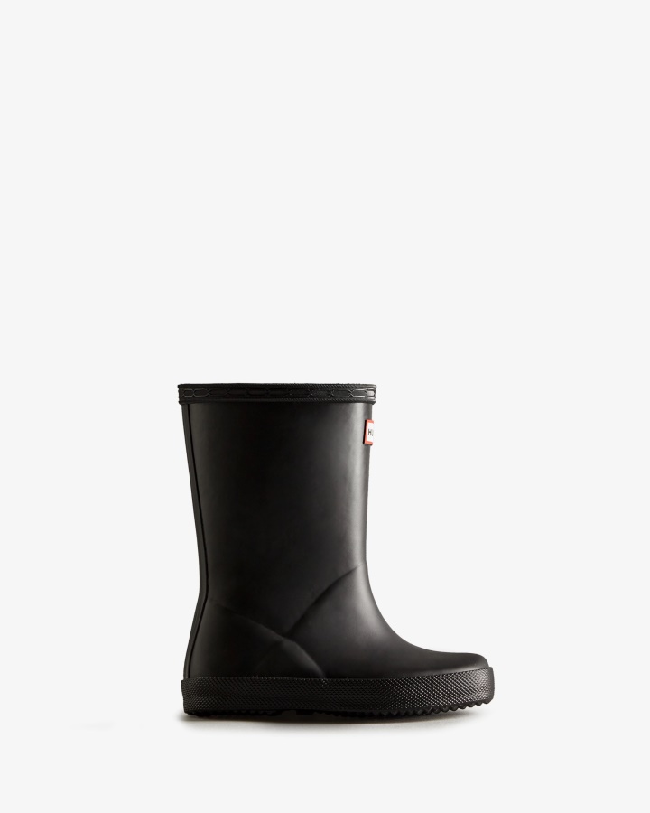 Hunter Original Kids First (18 Months-8 Years) Rain Boots Black