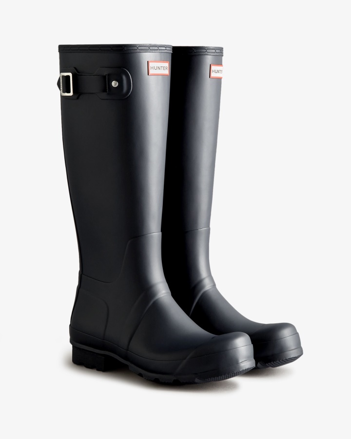 Hunter Men's Original Tall Rain Boots Navy