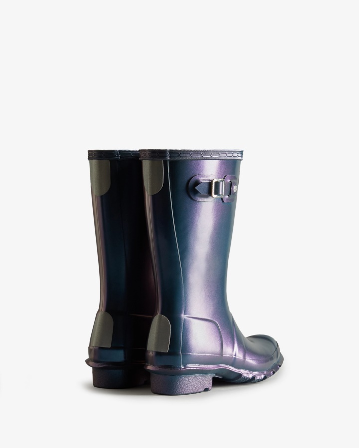 Hunter Big Kids (5-11 Years) Nebula Rain Boots Stornoway Blue