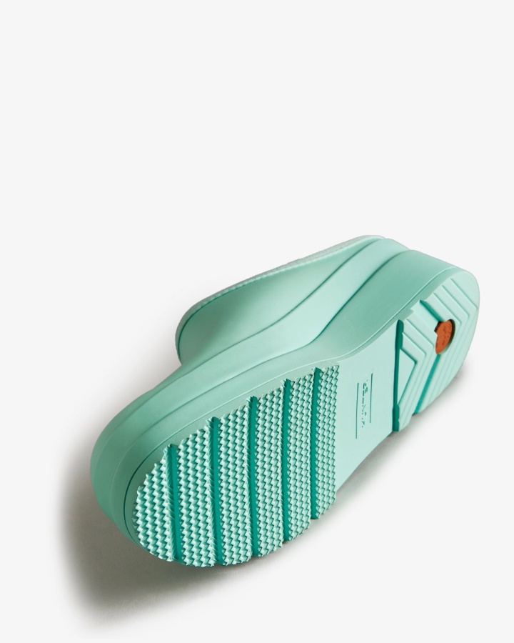 Hunter Women's Play Clogs Wild Mint
