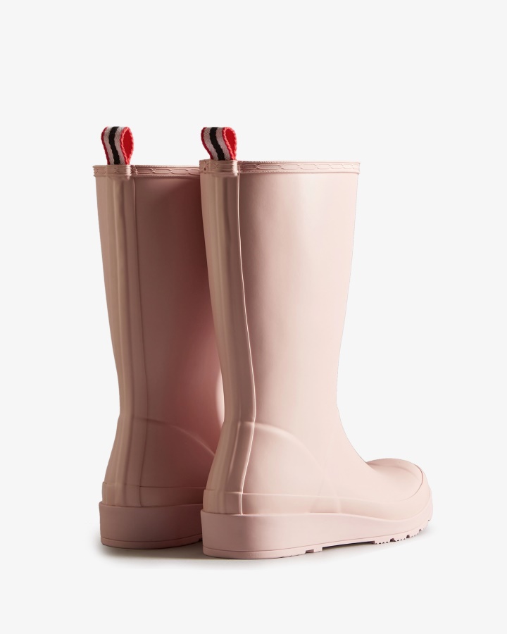 Hunter Women's Play Tall Rain Boots Azalea Pink
