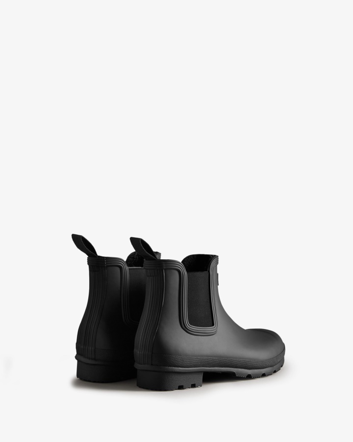 Hunter Men's Insulated Chelsea Boots Black