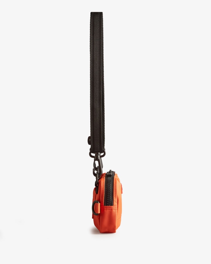 Hunter Nylon Keeper Phone Pouch Rorbu Rust