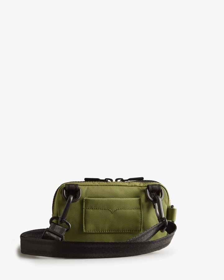 Hunter Nylon Keeper Phone Pouch Utility Green