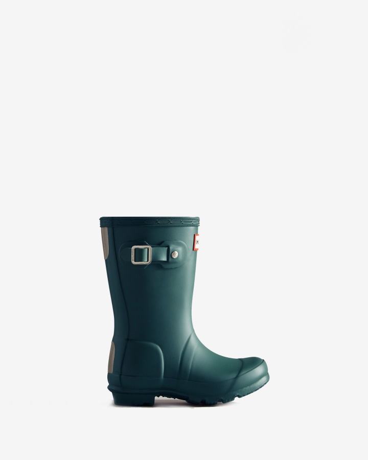 Hunter Original Little Kids (2-6 Years) Rain Boots Opaline Blue