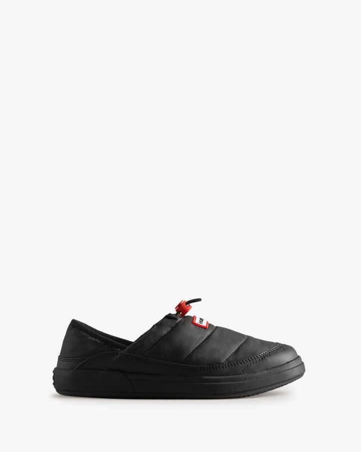 Hunter Men's In/Out Insulated Slipper Black