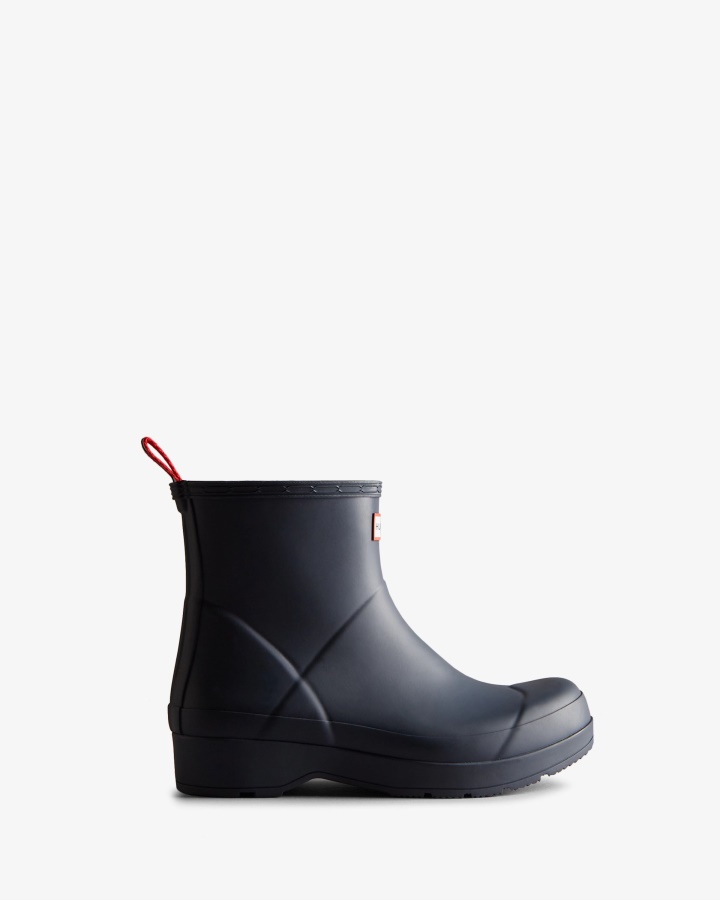 Hunter Men's Play Short Rain Boots Valtameri Blue