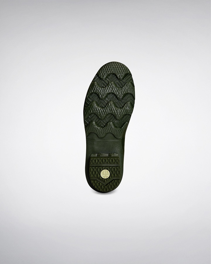Hunter Women's Norris Field Neoprene Lined Rain Boots Vintage Green